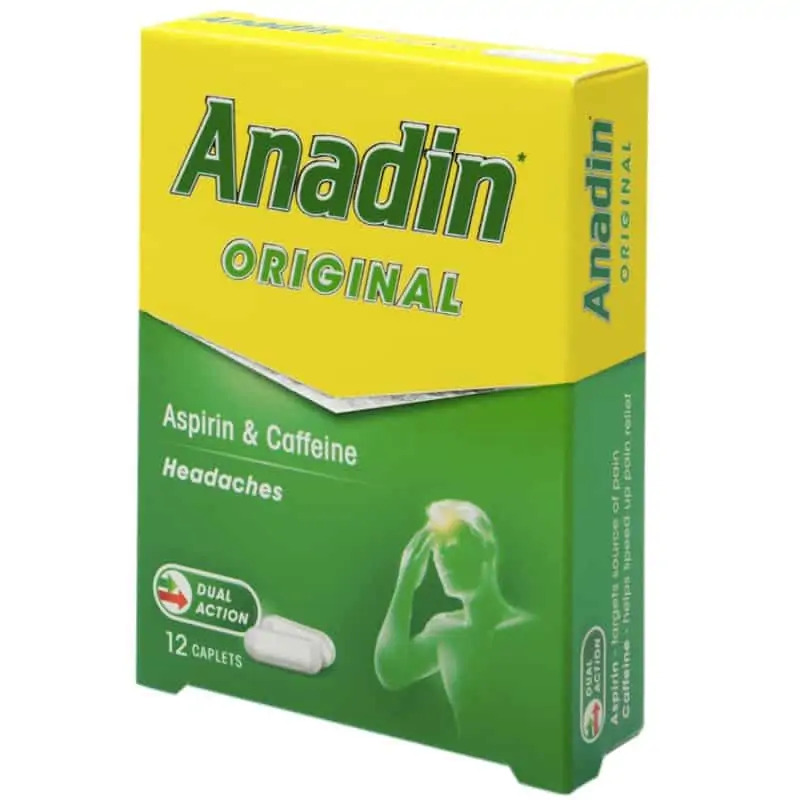 Anadin Original Caplets – 16 Caplets