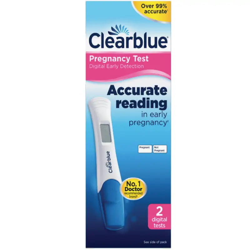 Clearblue Digital Early Detection Pregnancy Test – 2 Tests