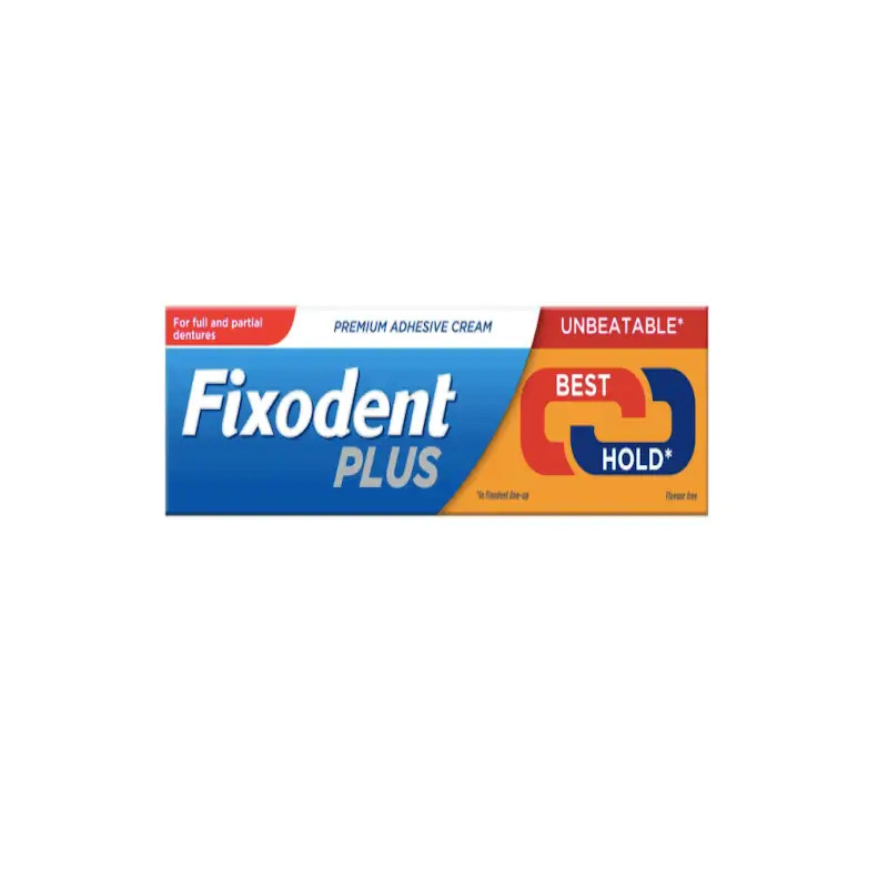 Fixodent Plus Denture Adhesive Cream – 40g