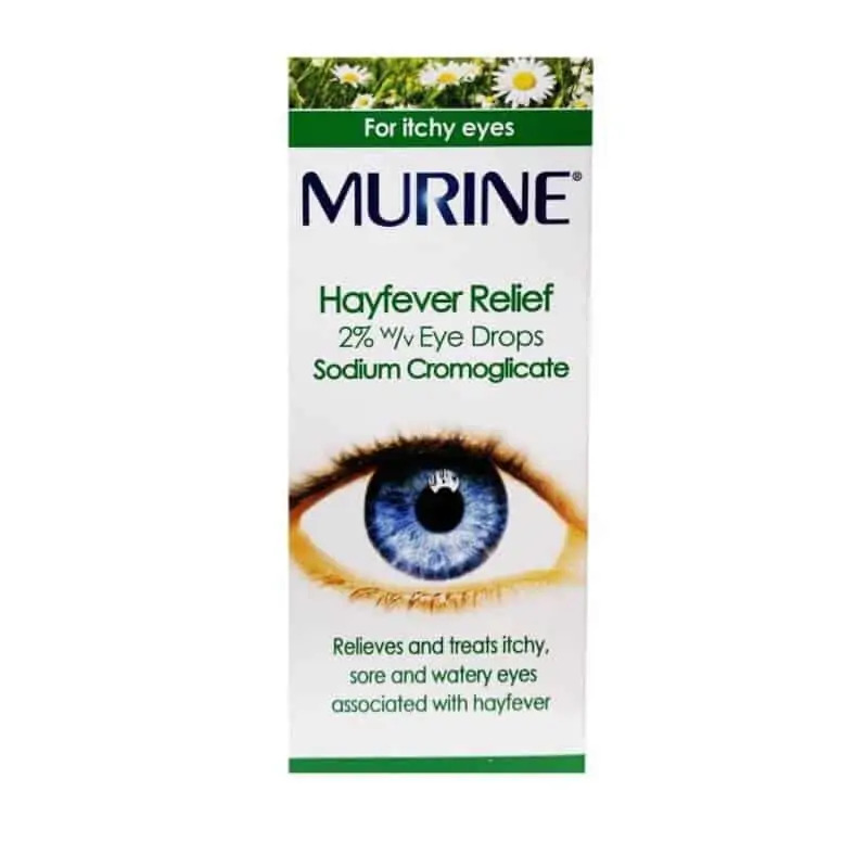 Murine Hayfever Relief 2% W/V Eye Drops 10ml