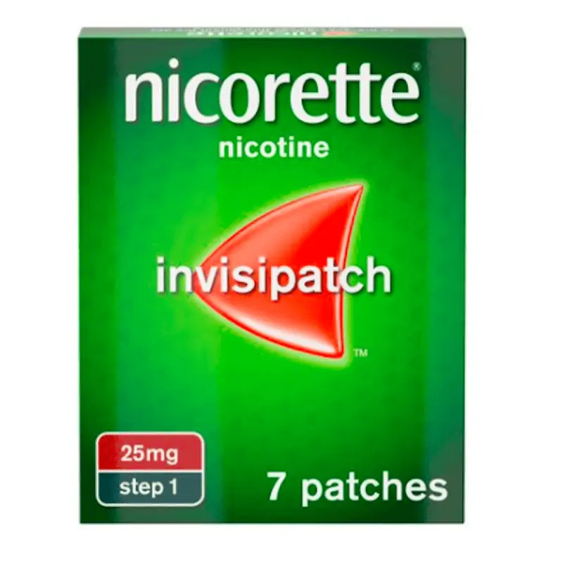 Nicorette Invisi Patch 25mg 7s