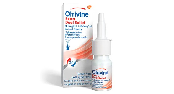 Otrivine Extra Dual Relief Nasal Spray 10ml