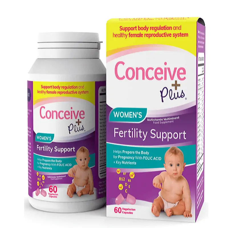 Women’s Fertility Support | CONCEIVE PLUS Fertility Supplements 60 Capsules