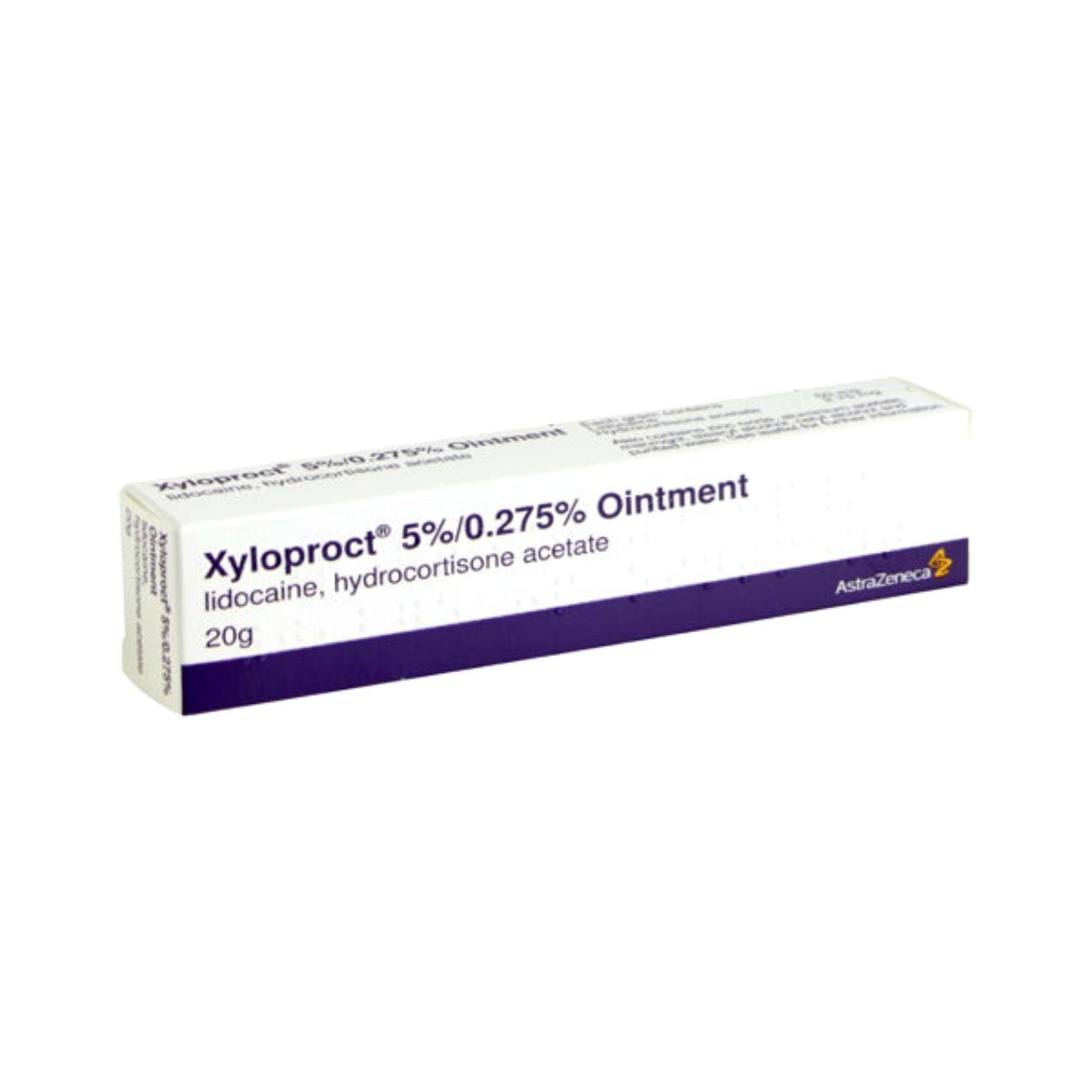Xyloproct packaging and applicator for rectal discomfort