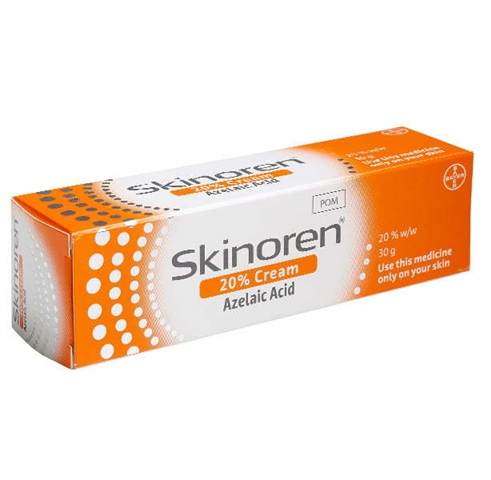 Box of Skinoren used to treat acne and rosacea