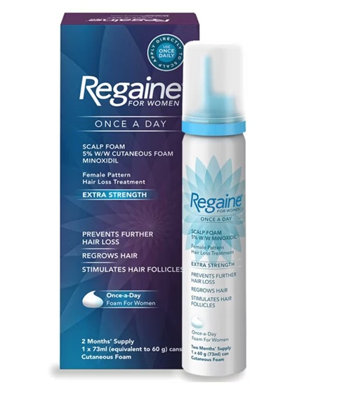 Regaine for Women Once a Day Scalp Foam