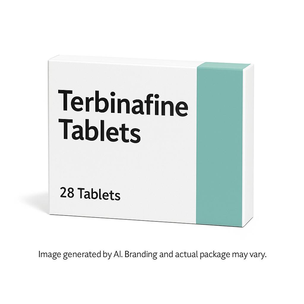 Terbinafine Tablets Packaging